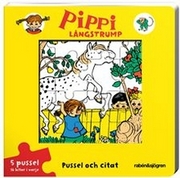 Pippi Lngstrump - Pussel och citat - Pusselbok